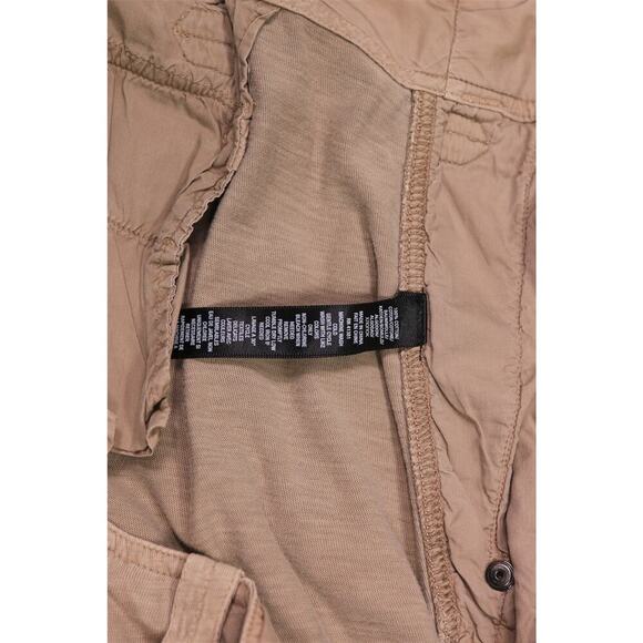 Ralph Lauren X RLX Tan Jersey Knit Distressed Relaxed Fit Button-Fly Pants 36 - Picture 6 of 11